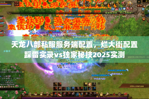 天龙八部私服服务端配置，烂大街配置踩雷实录vs独家秘技2025实测