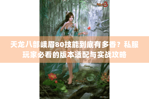 天龙八部峨眉80技能到底有多香？私服玩家必看的版本适配与实战攻略