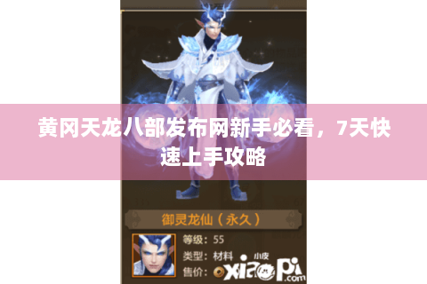 黄冈天龙八部发布网新手必看，7天快速上手攻略