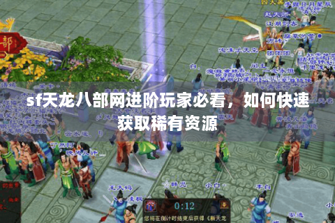 sf天龙八部网进阶玩家必看，如何快速获取稀有资源
