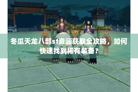 冬瓜天龙八部sf资源获取全攻略，如何快速找到稀有装备？