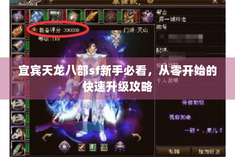 宜宾天龙八部sf新手必看，从零开始的快速升级攻略