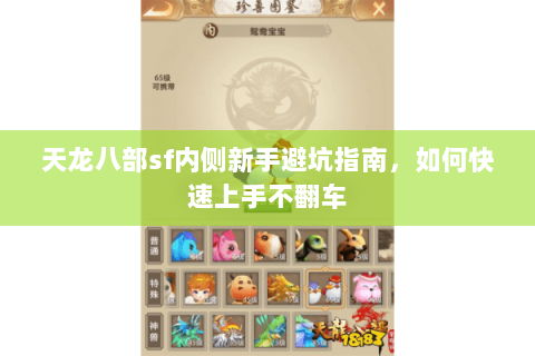 天龙八部sf内侧新手避坑指南，如何快速上手不翻车