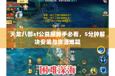 天龙八部sf公益服新手必看，5分钟解决安装与资源难题