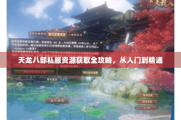 天龙八部私服资源获取全攻略，从入门到精通