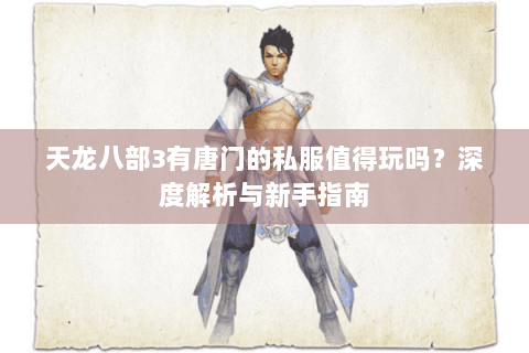天龙八部3有唐门的私服值得玩吗？深度解析与新手指南