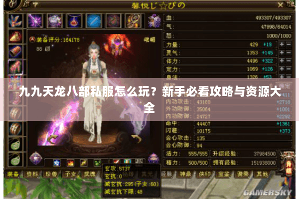 九九天龙八部私服怎么玩？新手必看攻略与资源大全