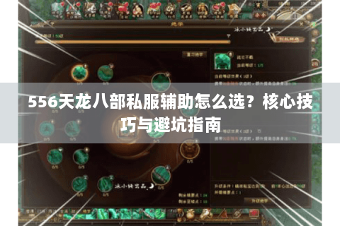 556天龙八部私服辅助怎么选?核心技巧与避坑指南 556天龙八部私服辅助怎么选?核心技巧与避坑指南