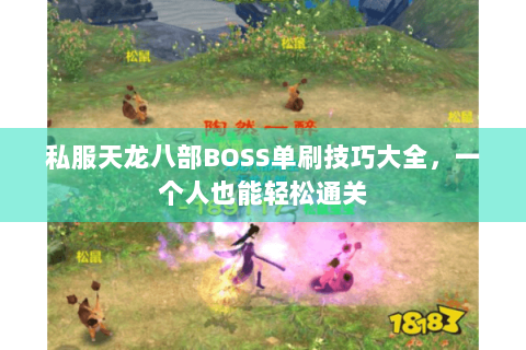 私服天龙八部BOSS单刷技巧大全，一个人也能轻松通关
