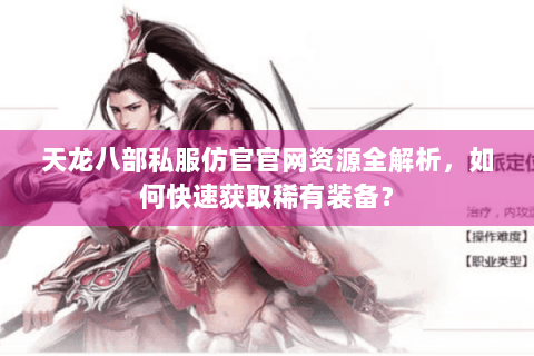 天龙八部私服仿官官网资源全解析，如何快速获取稀有装备？
