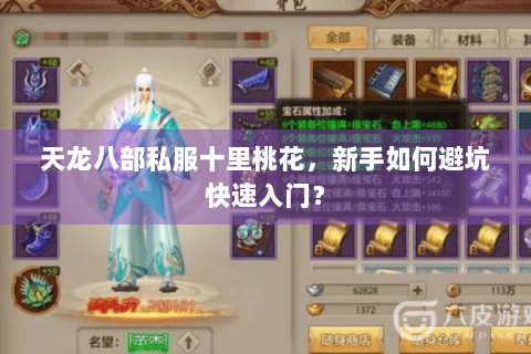 天龙八部私服十里桃花，新手如何避坑快速入门？