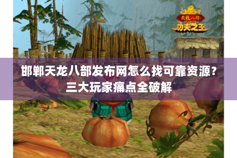 邯郸天龙八部发布网怎么找可靠资源？三大玩家痛点全破解