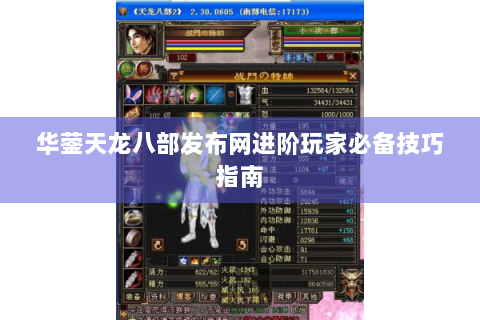 华蓥天龙八部发布网进阶玩家必备技巧指南