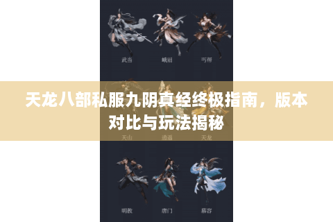 天龙八部私服九阴真经终极指南，版本对比与玩法揭秘