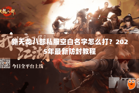 新天龙八部私服空白名字怎么打？2025年最新防封教程