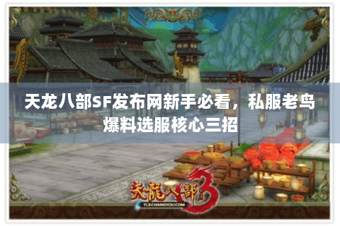 天龙八部SF发布网新手必看，私服老鸟爆料选服核心三招