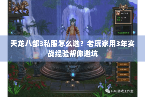 天龙八部3私服怎么选？老玩家用3年实战经验帮你避坑