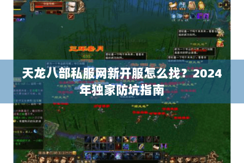 天龙八部私服网新开服怎么找？2024年独家防坑指南