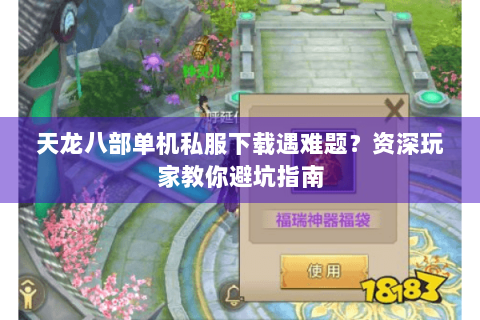 天龙八部单机私服下载遇难题？资深玩家教你避坑指南