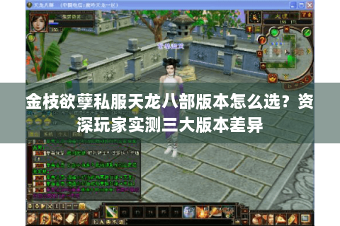 金枝欲孽私服天龙八部版本怎么选？资深玩家实测三大版本差异