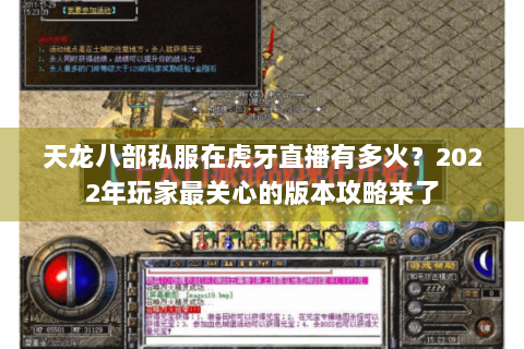 天龙八部私服在虎牙直播有多火？2022年玩家最关心的版本攻略来了