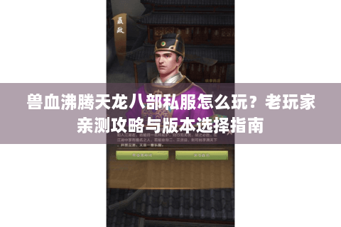 兽血沸腾天龙八部私服怎么玩？老玩家亲测攻略与版本选择指南