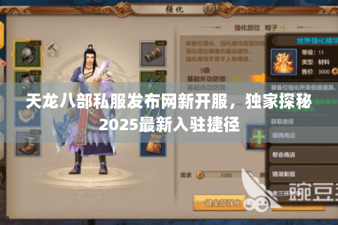 天龙八部私服发布网新开服，独家探秘2025最新入驻捷径