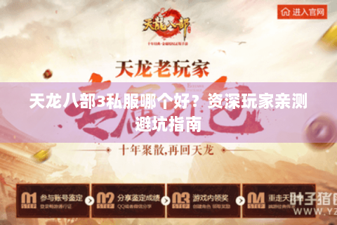 天龙八部3私服哪个好？资深玩家亲测避坑指南