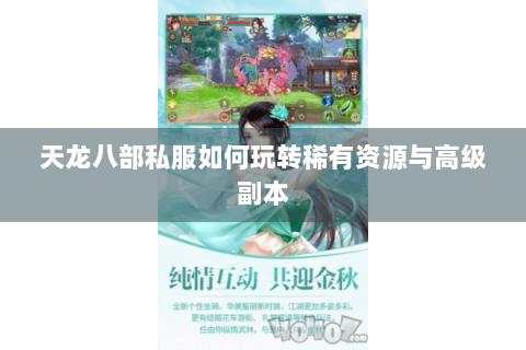 天龙八部私服如何玩转稀有资源与高级副本