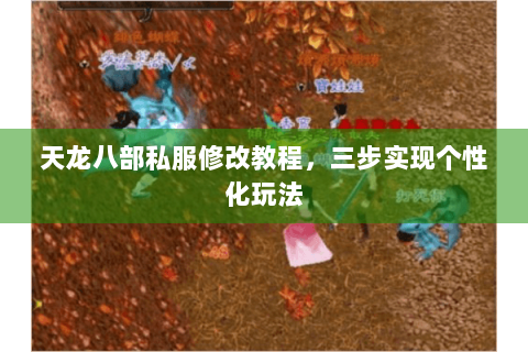 天龙八部私服修改教程，三步实现个性化玩法