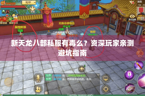 新天龙八部私服有毒么？资深玩家亲测避坑指南