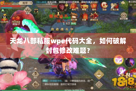 天龙八部私服wpe代码大全，如何破解封包修改难题？