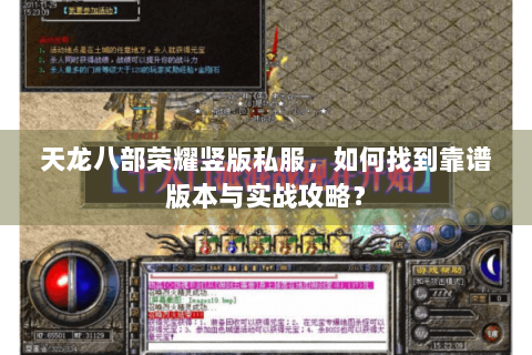 天龙八部荣耀竖版私服，如何找到靠谱版本与实战攻略？