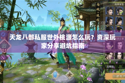 天龙八部私服世外桃源怎么玩？资深玩家分享避坑指南