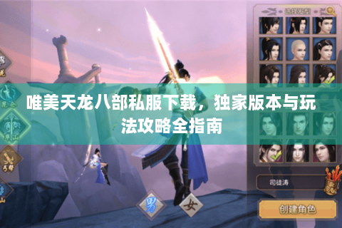 唯美天龙八部私服下载，独家版本与玩法攻略全指南