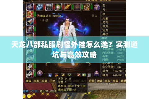 天龙八部私服刷怪外挂怎么选？实测避坑与高效攻略