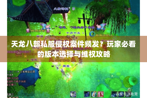 天龙八部私服侵权案件频发？玩家必看的版本选择与维权攻略