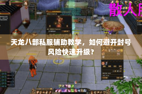 天龙八部私服辅助教学，如何避开封号风险快速升级？