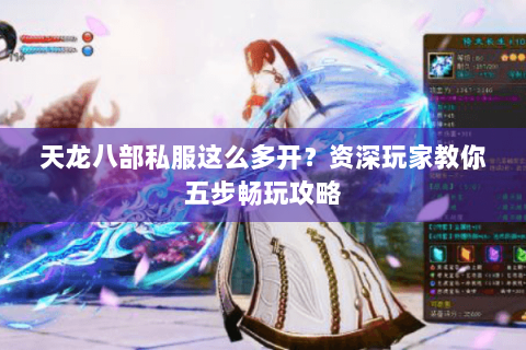 天龙八部私服这么多开？资深玩家教你五步畅玩攻略