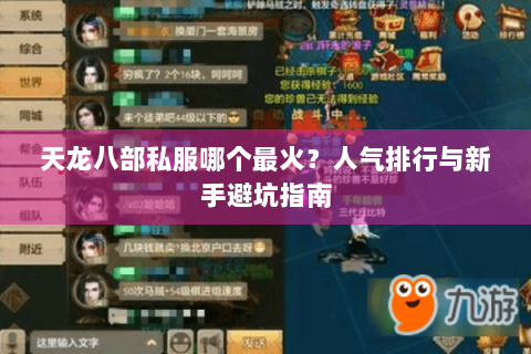 天龙八部私服哪个最火？人气排行与新手避坑指南