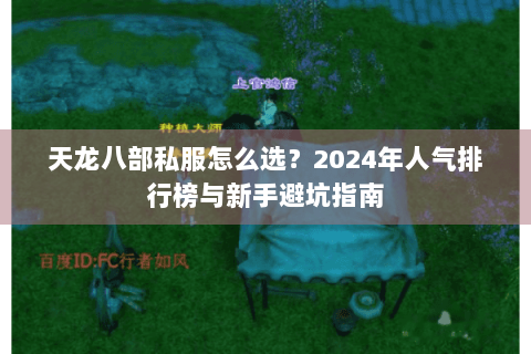 天龙八部私服怎么选？2024年人气排行榜与新手避坑指南
