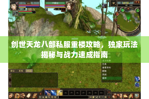 创世天龙八部私服重楼攻略，独家玩法揭秘与战力速成指南