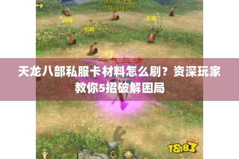 天龙八部私服卡材料怎么刷？资深玩家教你5招破解困局