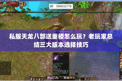 私服天龙八部送重楼怎么玩？老玩家总结三大版本选择技巧