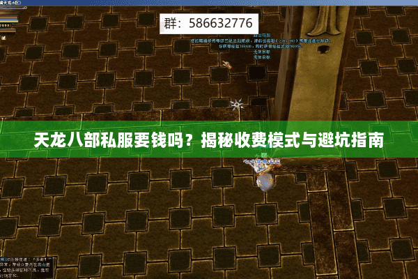 天龙八部私服要钱吗？揭秘收费模式与避坑指南