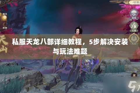 私服天龙八部详细教程，5步解决安装与玩法难题