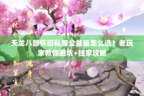 天龙八部怀旧私服公益版怎么选？老玩家教你避坑+独家攻略