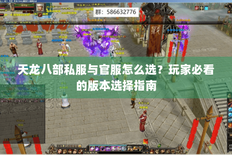 天龙八部私服与官服怎么选？玩家必看的版本选择指南