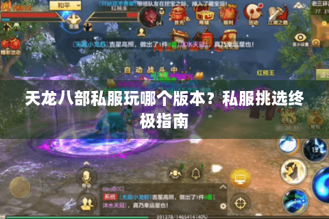 天龙八部私服玩哪个版本？私服挑选终极指南