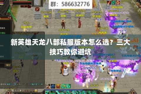 新英雄天龙八部私服版本怎么选？三大技巧教你避坑